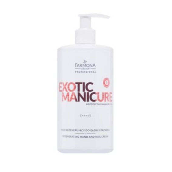 Farmona Exotic Manicure - Восстанавливающий крем для рук и ногтей 500 мл