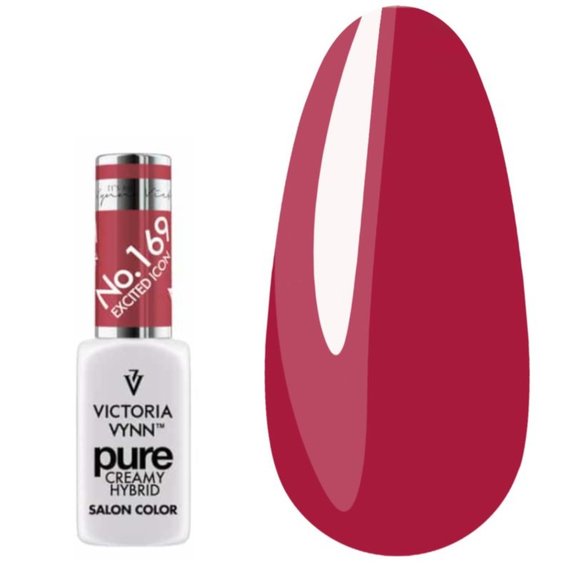 Гель лак Victoria Vynn PURE CREAMY HYBRID 169 Excited Icon