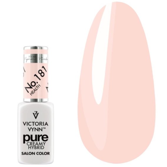 Гель лак Victoria Vynn PURE CREAMY HYBRID 181 Health Kremowy