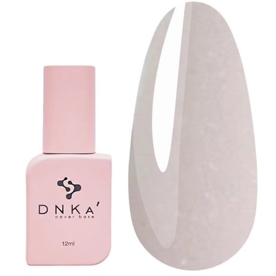 База DNKa Cover  Base №042 холодный, молочно-розовый с блестками опал 12 мл