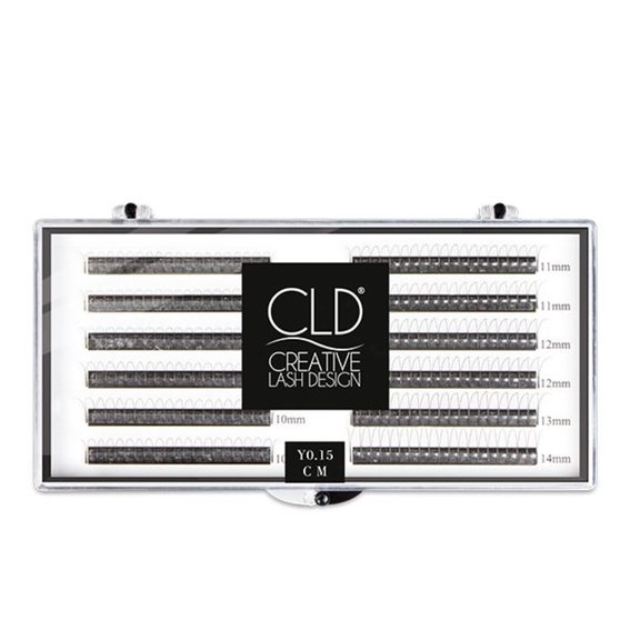 Шелковые ресницы CLD Silk Lashes Mix Y 0.15mm