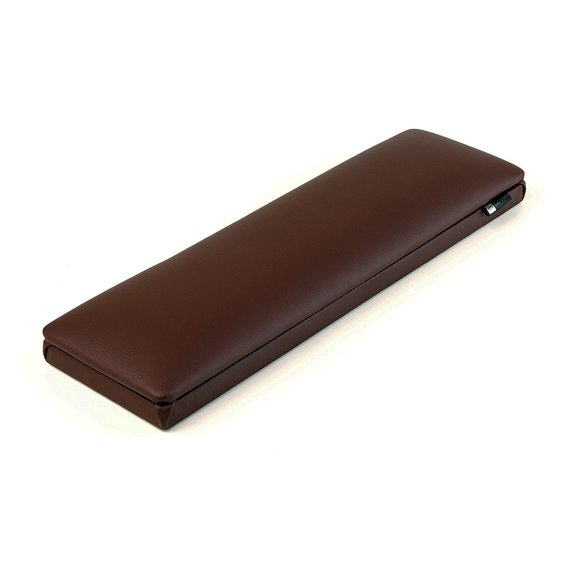 Подлокотник ECOSTAND Pad коричневый 400x40х110мм - Фото №1