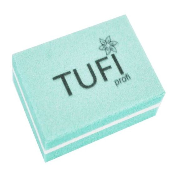 Бафик TUFI profi PREMIUM мини зеленый 100/180 грит 50 шт - Фото №1