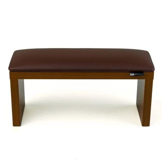 Подлокотник ECOSTAND Wood коричневый на коричневых ножках 320х160х110 мм - Фото №2