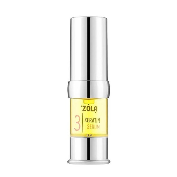 Состав для ламинирования ZOLA Lash&Brow Lamination System №3 Keratin Serum для бровей и ресниц 10 мл - Фото №1