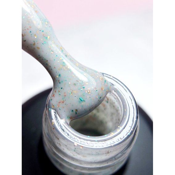 База Dark Pro Base Potal 35 бежевый с поталью, 15 ml - Фото №2