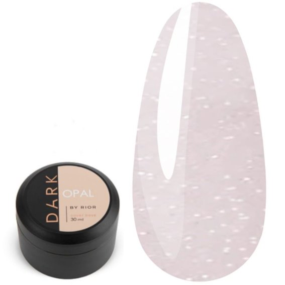 База DARK Pro Base Opal 3 розовый с шиммером, 30 ml - Фото №1