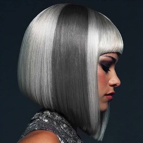 Модные цвета 2024 (Color Block Hair)