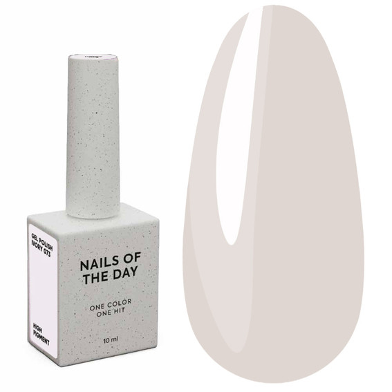 Гель-лак NAILSOFTHEDAY Let's special ivory, 10 ml - Фото №1