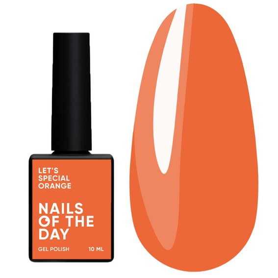 Гель-лак NAILSOFTHEDAY Let's special orange, 10 ml - Фото №1