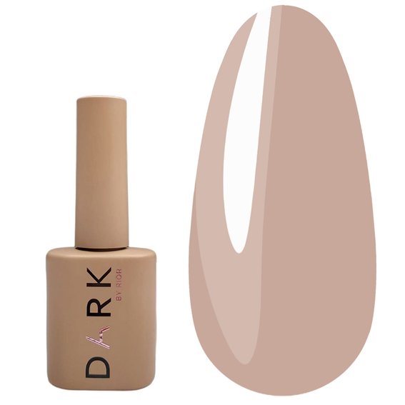 Цветной топ Dark Beige Top без липкого слоя 10 мл - Фото №1