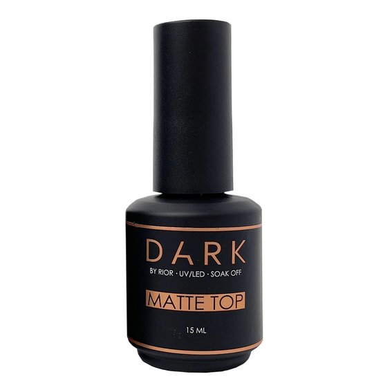 Матовый топ Dark Matte Top 15 мл - Фото №1