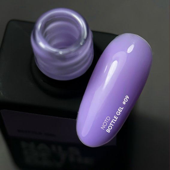 Гель NAILSOFTHEDAY Bottle gel 09 фиолетовый, 30 мл - Фото №2