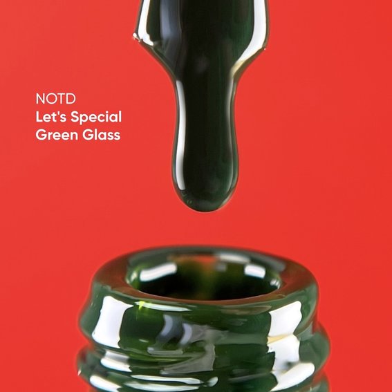 Гель-лак NAILSOFTHEDAY Let's special green glass, 10 ml - Фото №2
