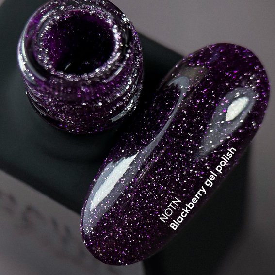 Гель-лак NAILSOFTHENIGHT Blackberry, 10 ml - Фото №2