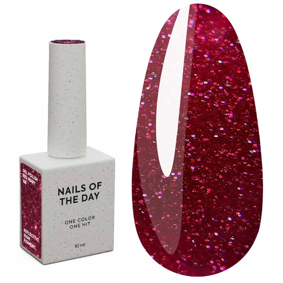Гель-лак NAILSOFTHENIGHT Red Mary, 10 ml - Фото №1