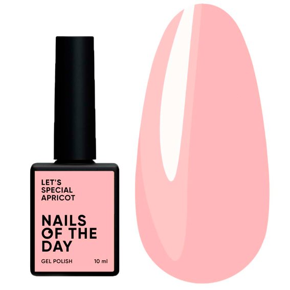 Гель-лак NAILSOFTHEDAY Let's special Apricot 10 мл - Фото №1