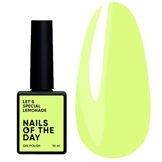 Гель-лак NAILSOFTHEDAY Let's special Lemonade 10 мл - Фото №1