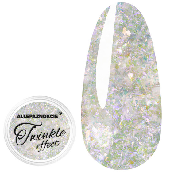 Втирка для ногтей Allepaznokcie Twinkle Effect №5 1 г - Фото №1
