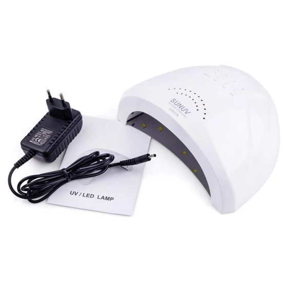 Лампа для маникюра UV/LED SUNUV Sun 1 SE 36 белый оригинал 36 Вт - Фото №4