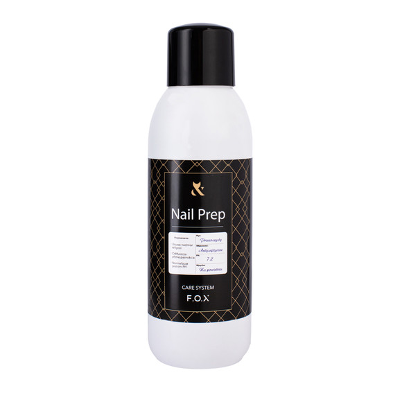 Жидкость для обезжиривания F.O.X Care system Nail Prep  550 мл