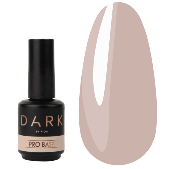 База DARK PRO base 46 бежевый, 15 ml - Фото №2
