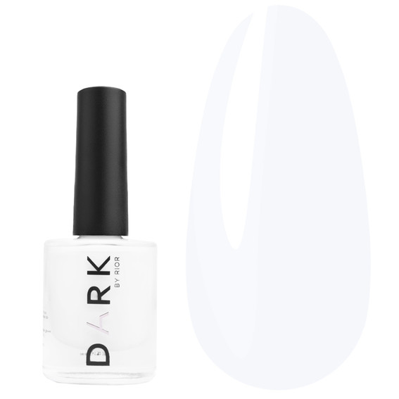 Лак для стемпинга DARK Stamping polish №02 белый STICKY 10 мл - Фото №1