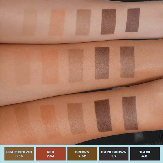 Краска OKO для бровей и ресниц Liquid Hybrid Tint H20 LIGHT BROWN 8.36 15 мл (TINT-LB) - Фото №4
