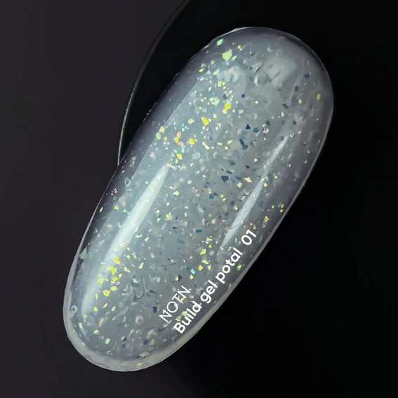 Гель NAILSOFTHEDAY Build gel potal 01 молочный 15 мл - Фото №3