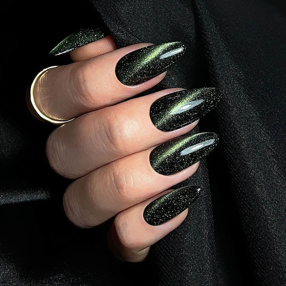 Топ Slowianka No Wipe Flash Cat Eye Green 10 г - Фото №2