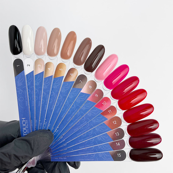 Гель-лак Touch Gel Polish 02 белый 9 мл - Фото №3