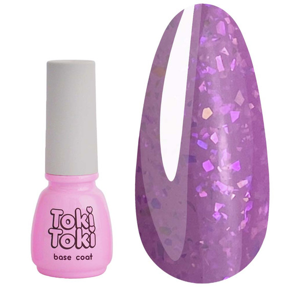 База Toki-Toki Stars Base SB12 ярко-розовый с поталью 5 мл - Фото №1