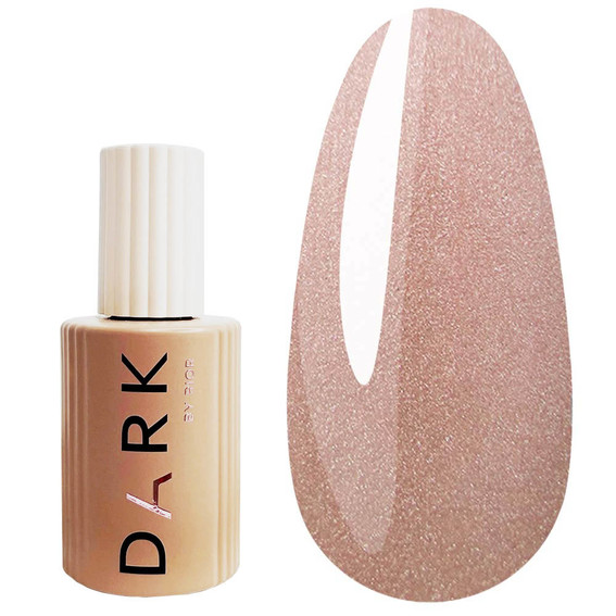 База DARK PRO base Shine 16 розово-бежевый с шиммером 15 мл - Фото №1