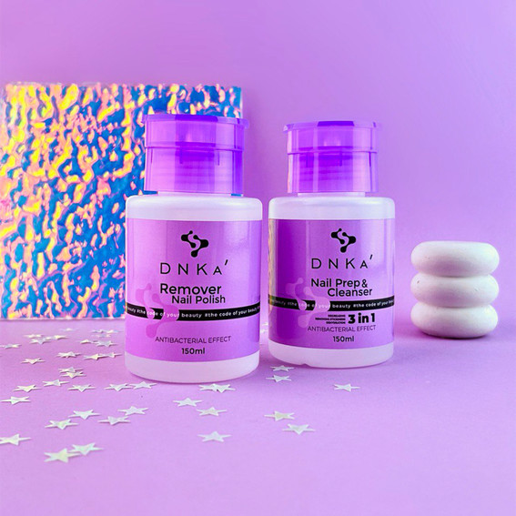 Средство NAIL PREP&CLEANSER 3in1 DNKa для дезинфекции, обезжиривания и снятия липкого слоя 150 мл (PDNKA) - Фото №2