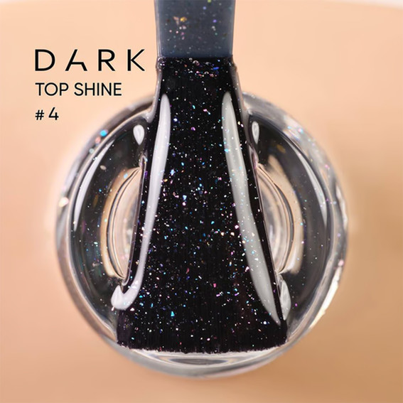 Топ Dark Shine Top 4 без липкого слоя 10 мл - Фото №2