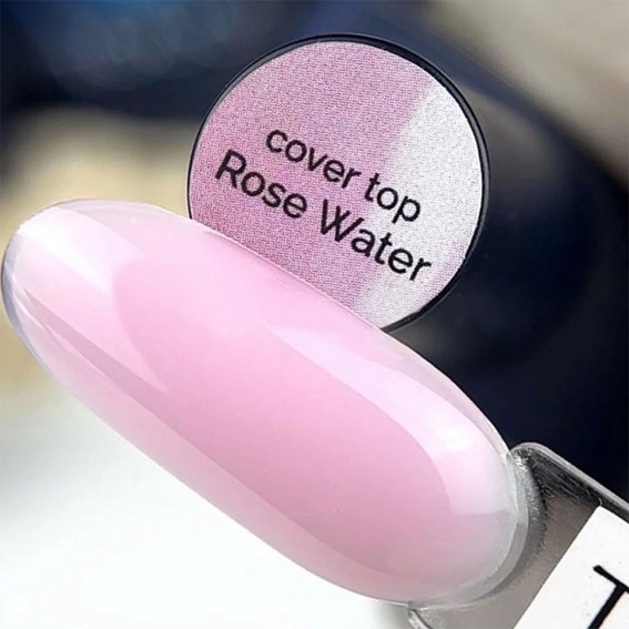 Топ для ногтей Touch Cover top Rose Water 13 мл - Фото №2