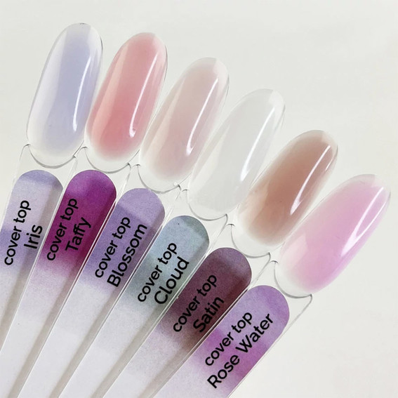 Топ для ногтей Touch Cover top Rose Water 13 мл - Фото №3