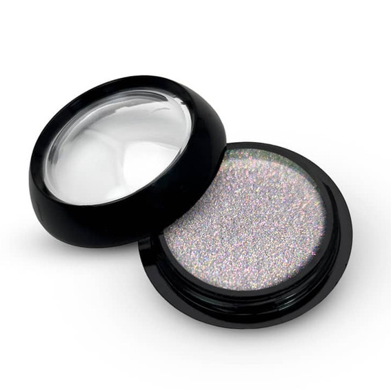 Втирка для ногтей Slowianka Tiny Pink Holo 0,2 г - Фото №4