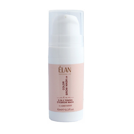 Тонирующая маска ELAN COLOR BROW MASK 2.0 для бровей 2-в-1 11 AMETHYST 10 мл - Фото №1