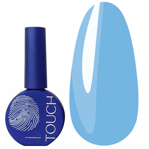 Гель-лак Touch Solo Gel Polish 08 однофазный 3в1 светло-синий 9 мл - Фото №1