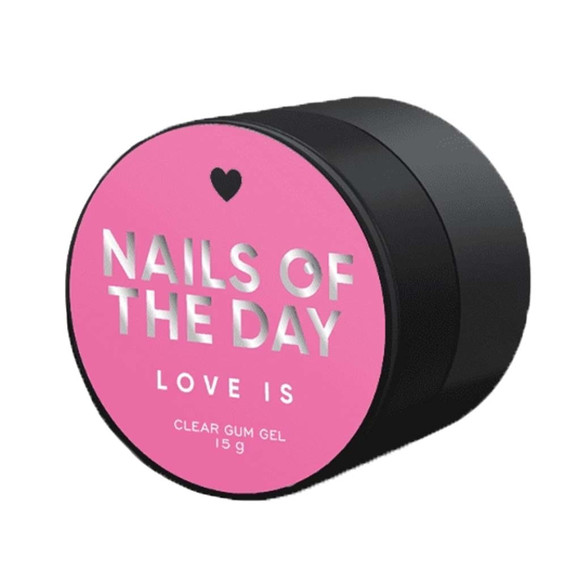 Гель-жвачка NAILSOFTHEDAY Love is Clear 15 г - Фото №1