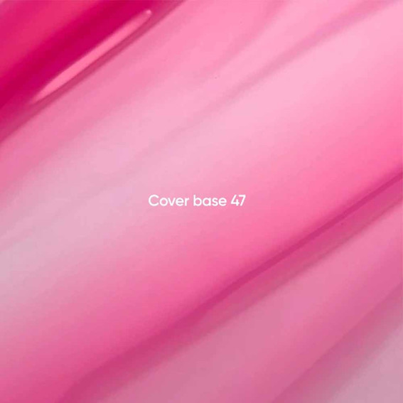 База для ногтей NAILSOFTHEDAY Cover NEW Formula №47 полупрозрачный розовый 10 мл - Фото №2