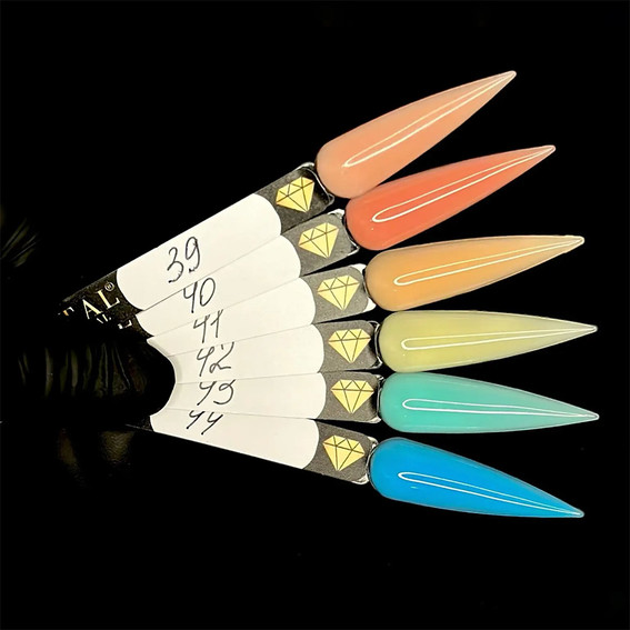 База для ногтей Crystal Base Color №42 желтый 30 мл - Фото №3