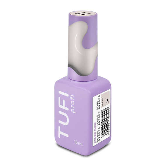 База для ногтей TUFI profi Cover base coat 14 Mallow 10 мл (0326533) - Фото №7