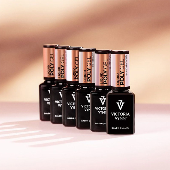 Жидкий акригель VICTORIA VYNN LIQUID POLY GEL 05 Silver Haze 15 мл - Фото №5