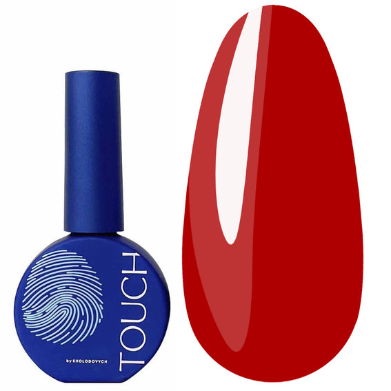 Гель-лак TOUCH Deep Pigment Gel Polish 36 насыщенный красный 9 мл - Фото №1