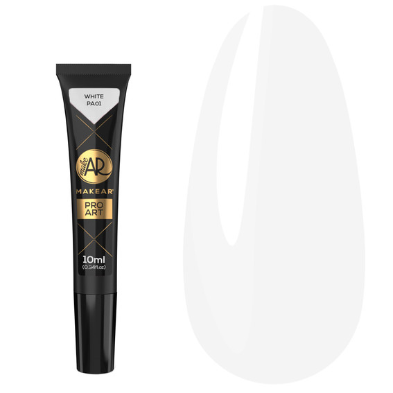 Гель MAKEAR ProArt PA01 White 10 мл - Фото №1