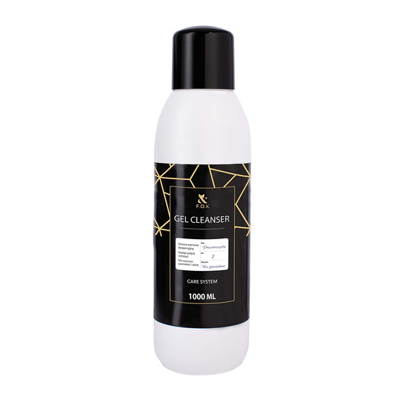Жидкость для снятия липкого слоя FOX Care system Gel Cleanser 1000 мл