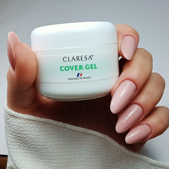 SALE Гель для наращивания Claresa BUILDER COVER GEL персиковый 25 г - Фото №2