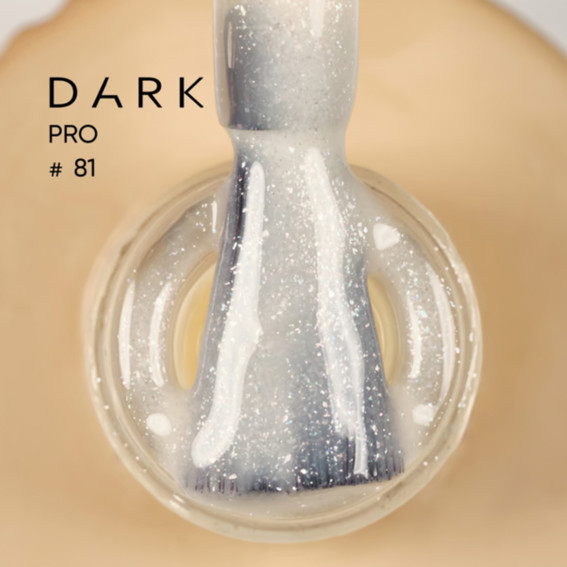 База DARK PRO base 81 молочная с шиммером 15 мл - Фото №2